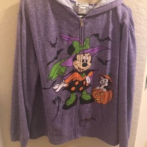 Minnie Mouse Halloween Hooded Sweatshirt